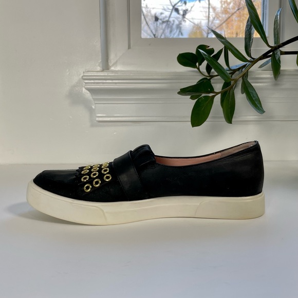 Kate Spade Courtney Grommet Slip on Sneakers 7.5 - Picture 5 of 8
